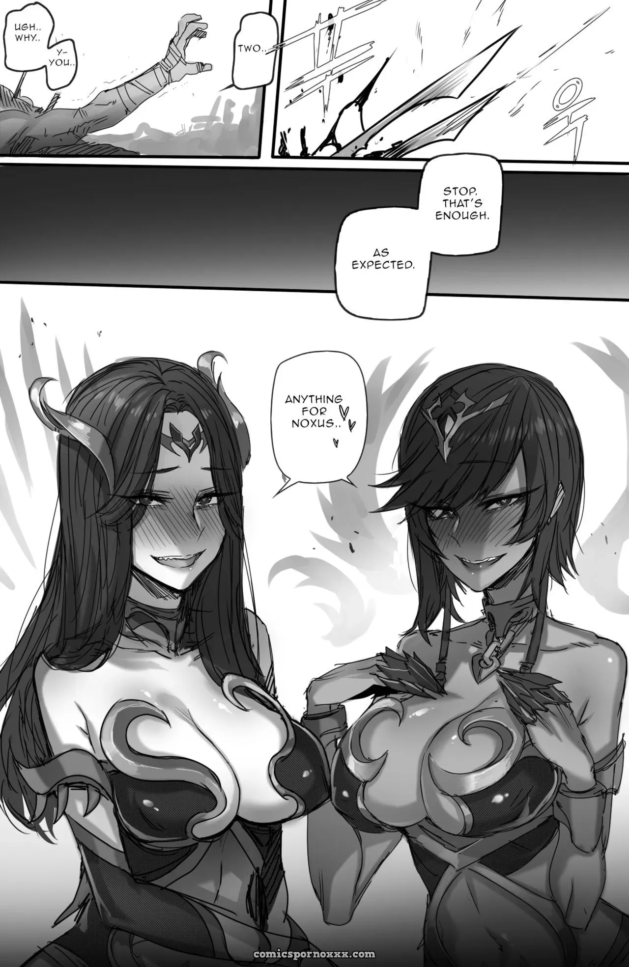For The Noxus Irelia & Karma - Page 21