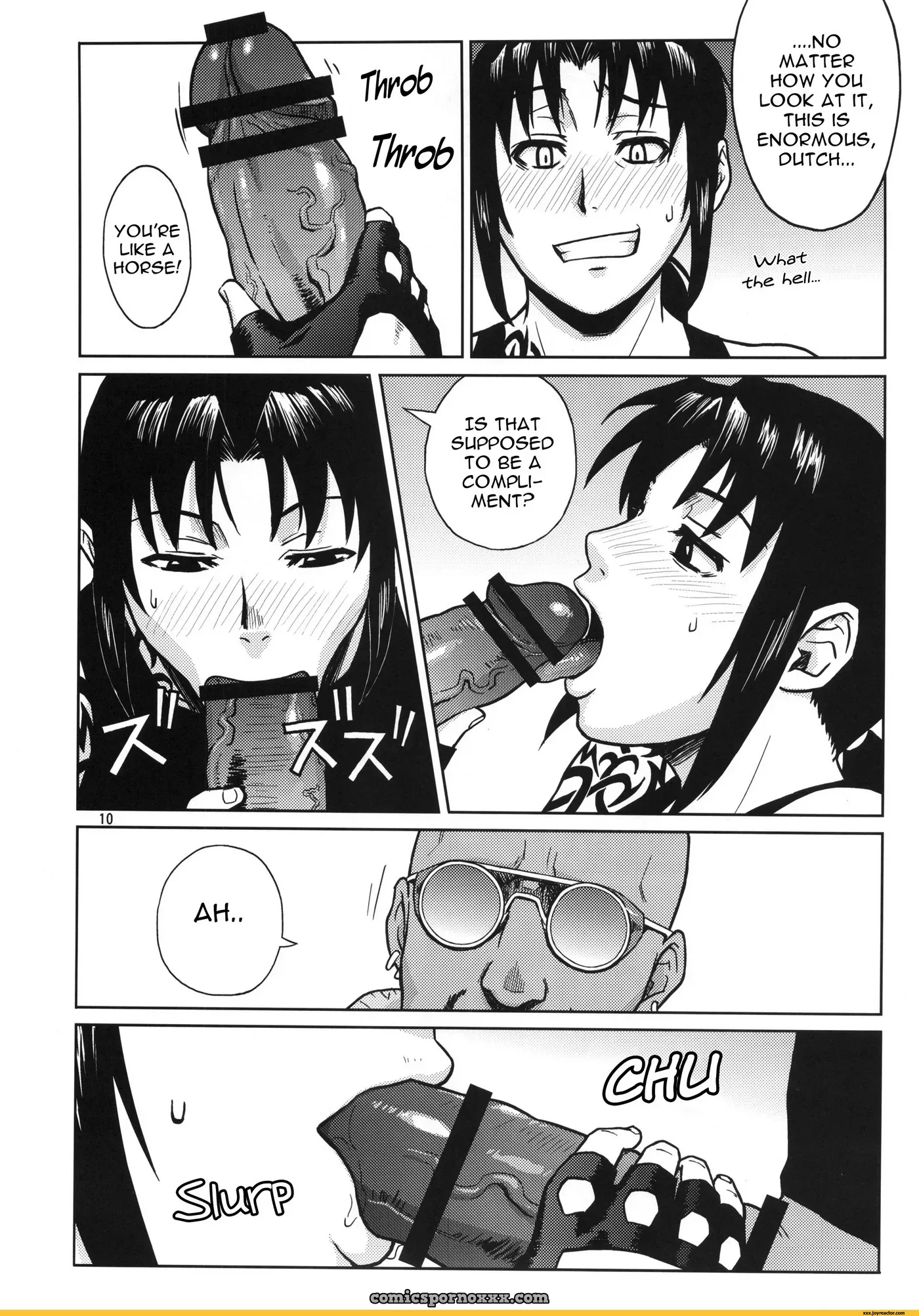 Super Big Size Black Lagoon Fuck Yeah - Page 10