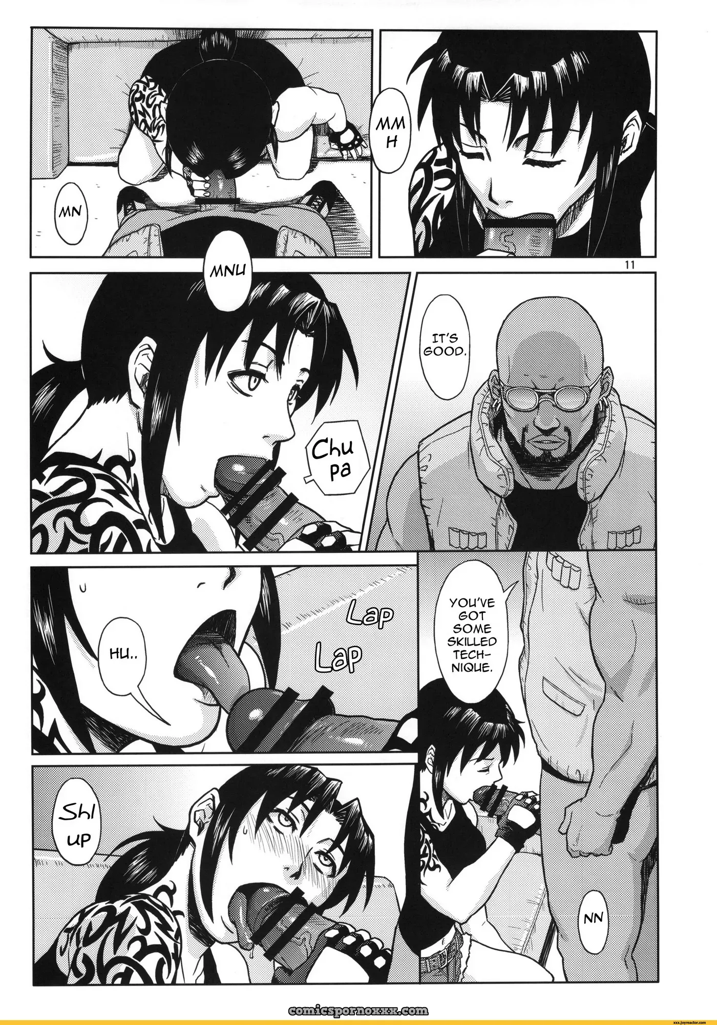 Super Big Size Black Lagoon Fuck Yeah - Page 11