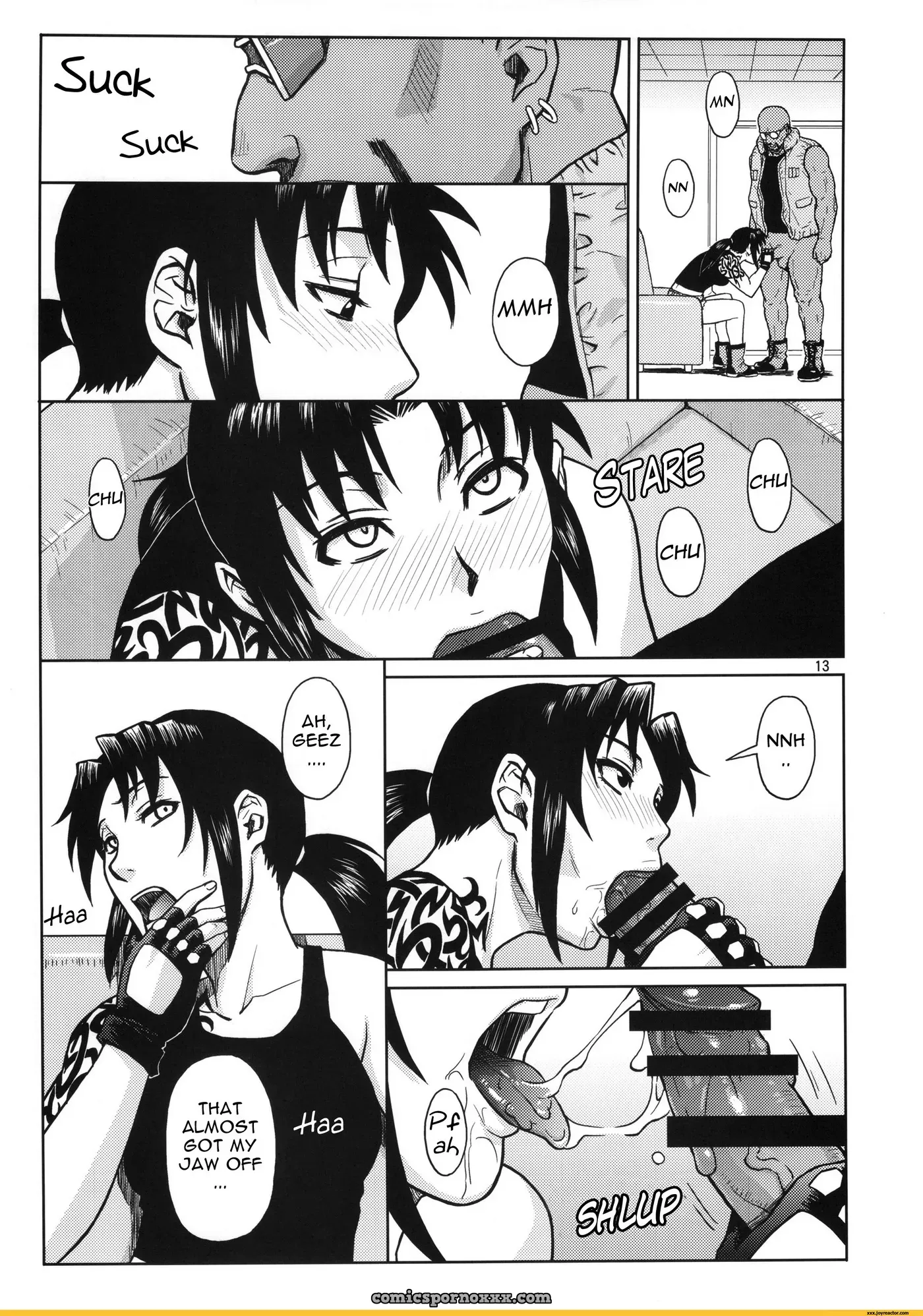 Super Big Size Black Lagoon Fuck Yeah - Page 13