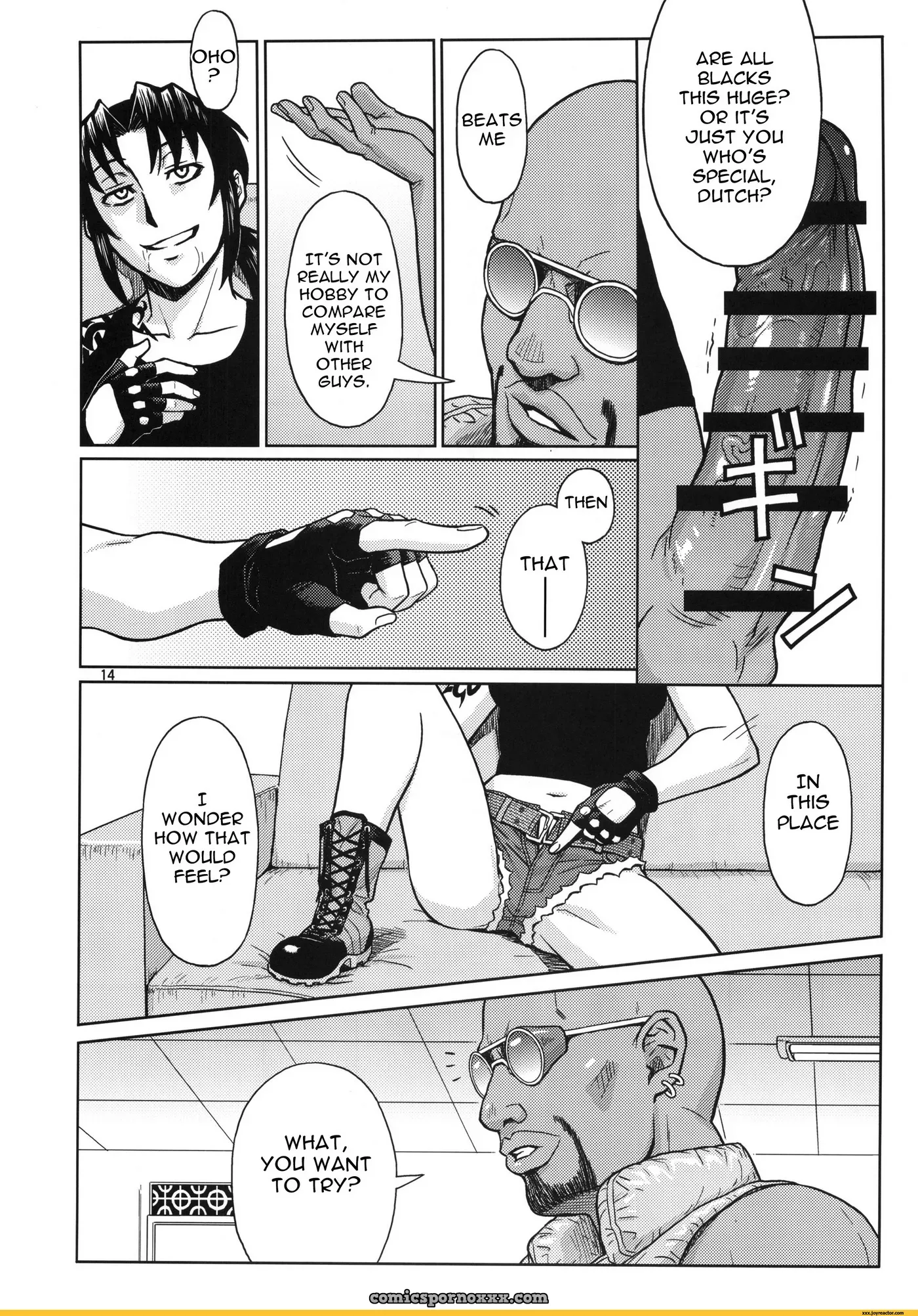 Super Big Size Black Lagoon Fuck Yeah - Page 14