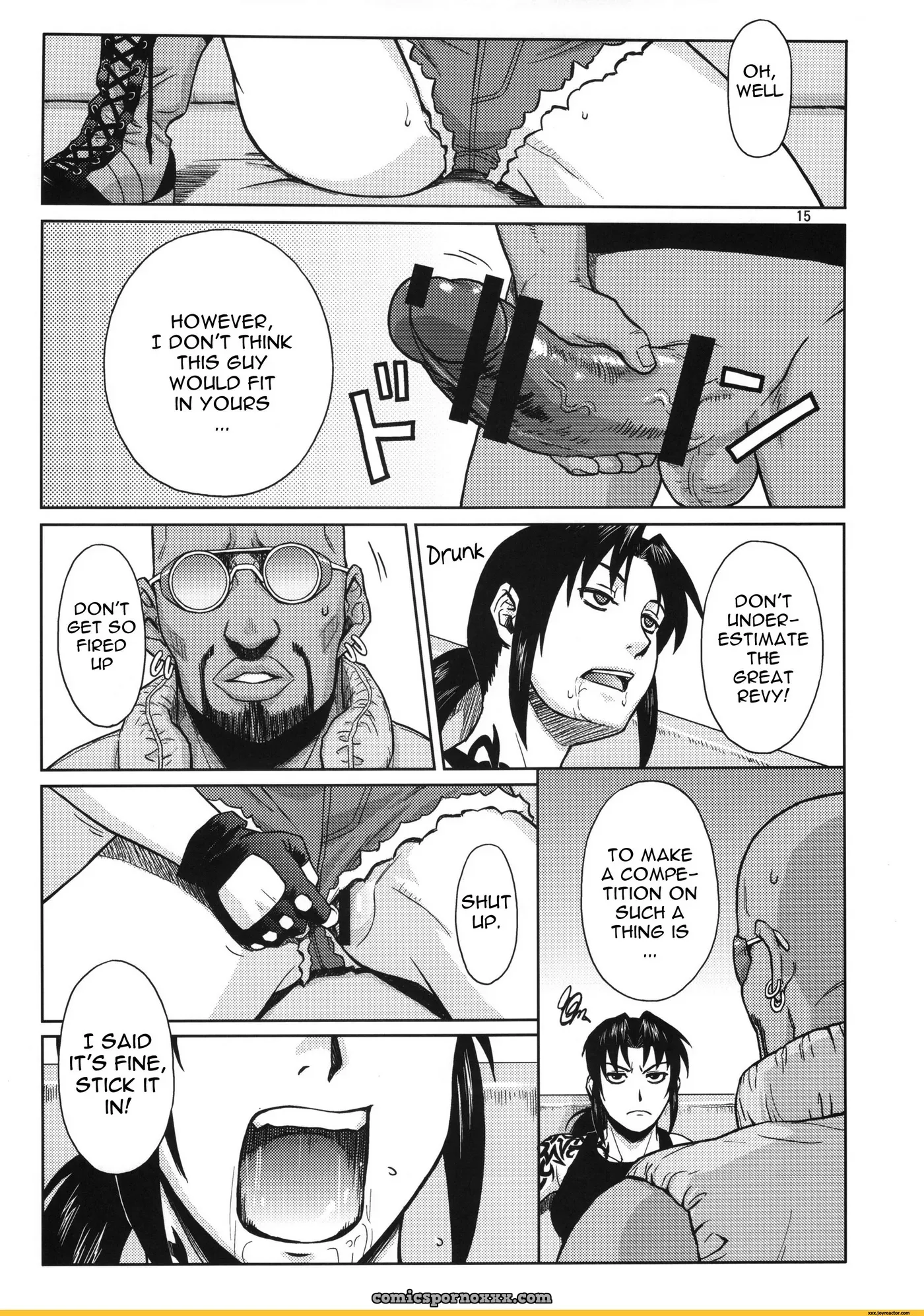 Super Big Size Black Lagoon Fuck Yeah - Page 15