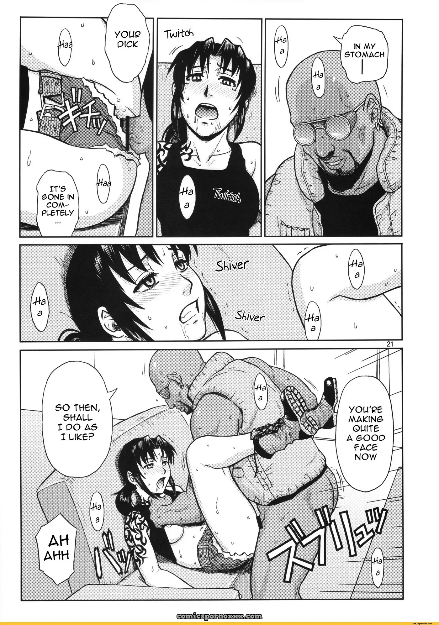 Super Big Size Black Lagoon Fuck Yeah - Page 21