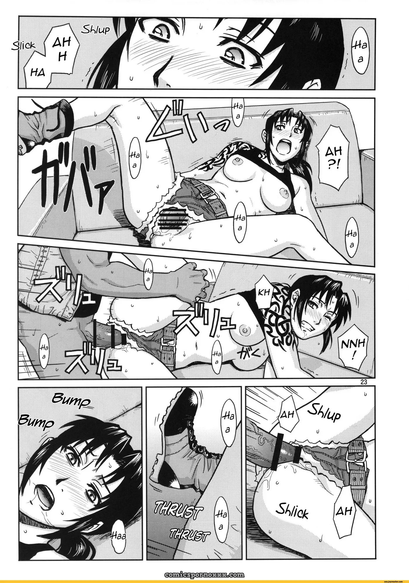 Super Big Size Black Lagoon Fuck Yeah - Page 23
