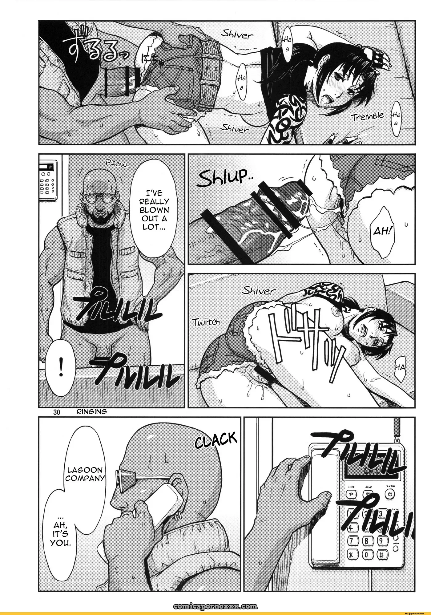 Super Big Size Black Lagoon Fuck Yeah - Page 28