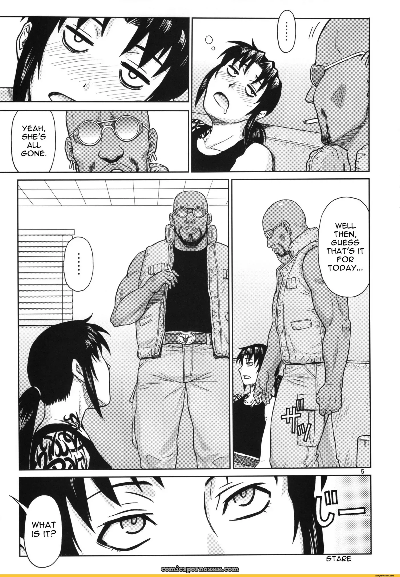 Super Big Size Black Lagoon Fuck Yeah - Page 5
