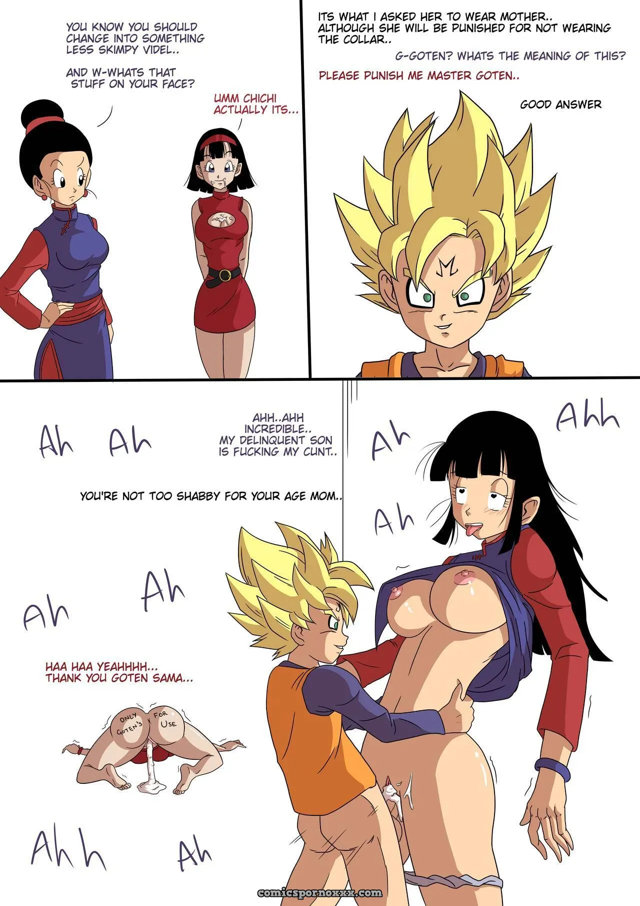 Majin Goten: Fucking Powerful - Page 2