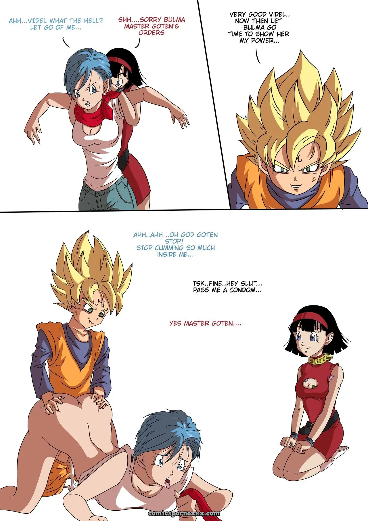 Majin Goten: Fucking Powerful - Page 4