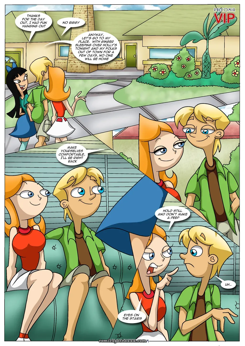 Helping a Friend – Palcomix - Page 8
