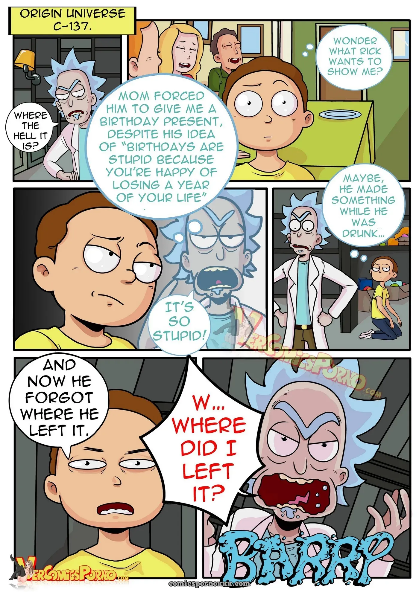 Rick & Morty Fucked Up Adventure - Page 2