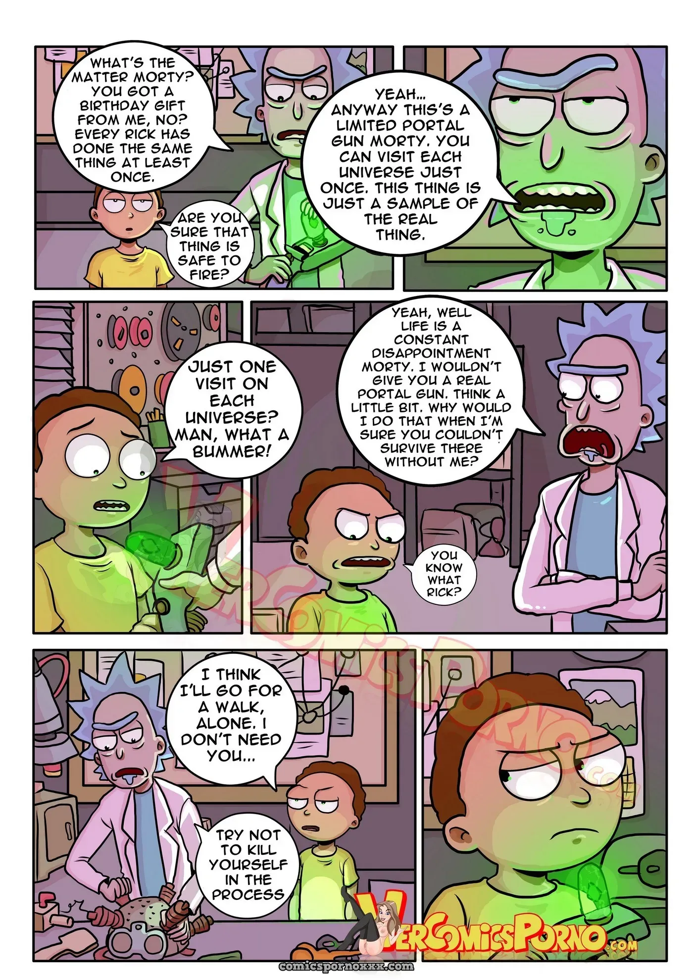 Rick & Morty Fucked Up Adventure - Page 5