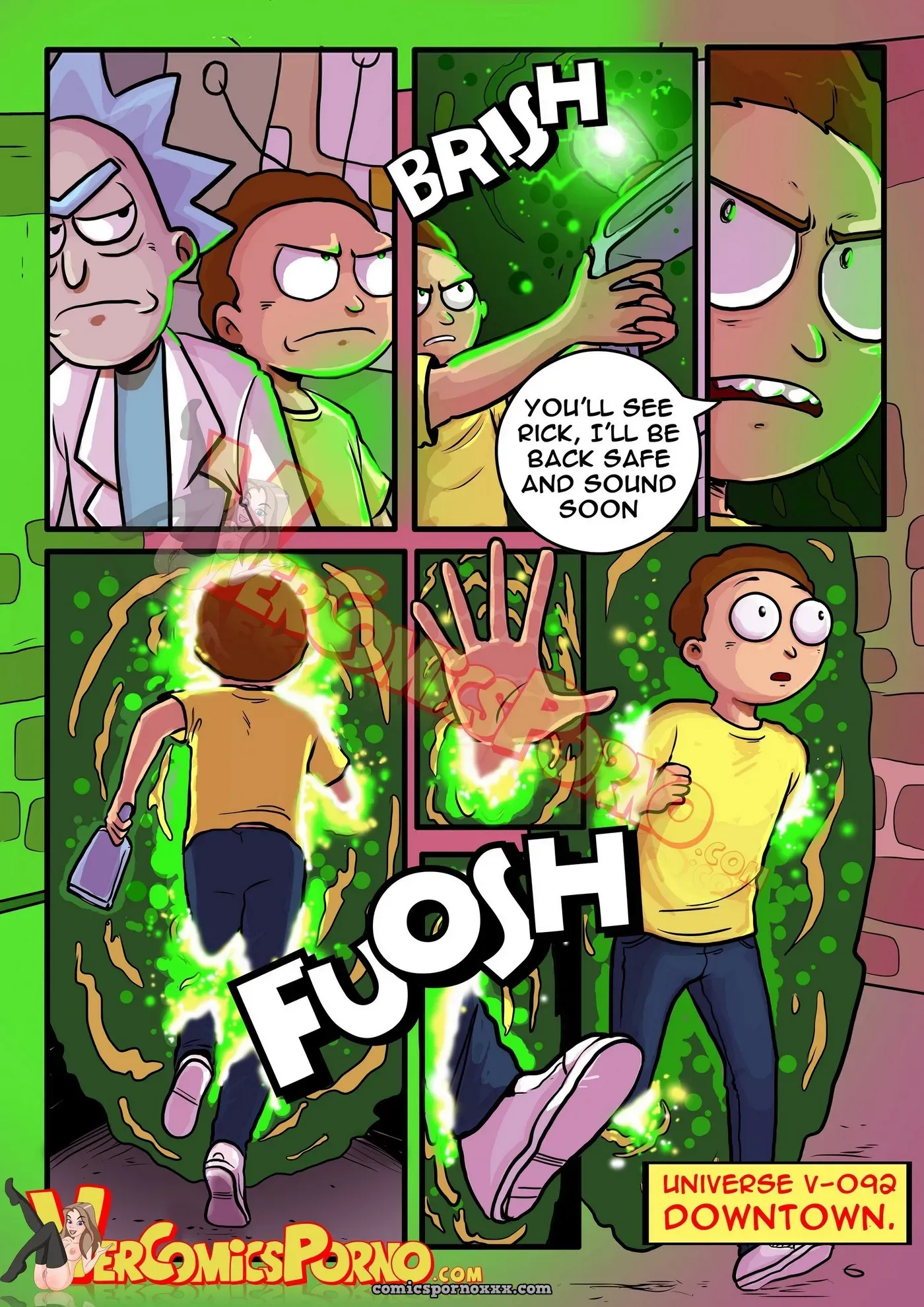 Rick & Morty Fucked Up Adventure - Page 6