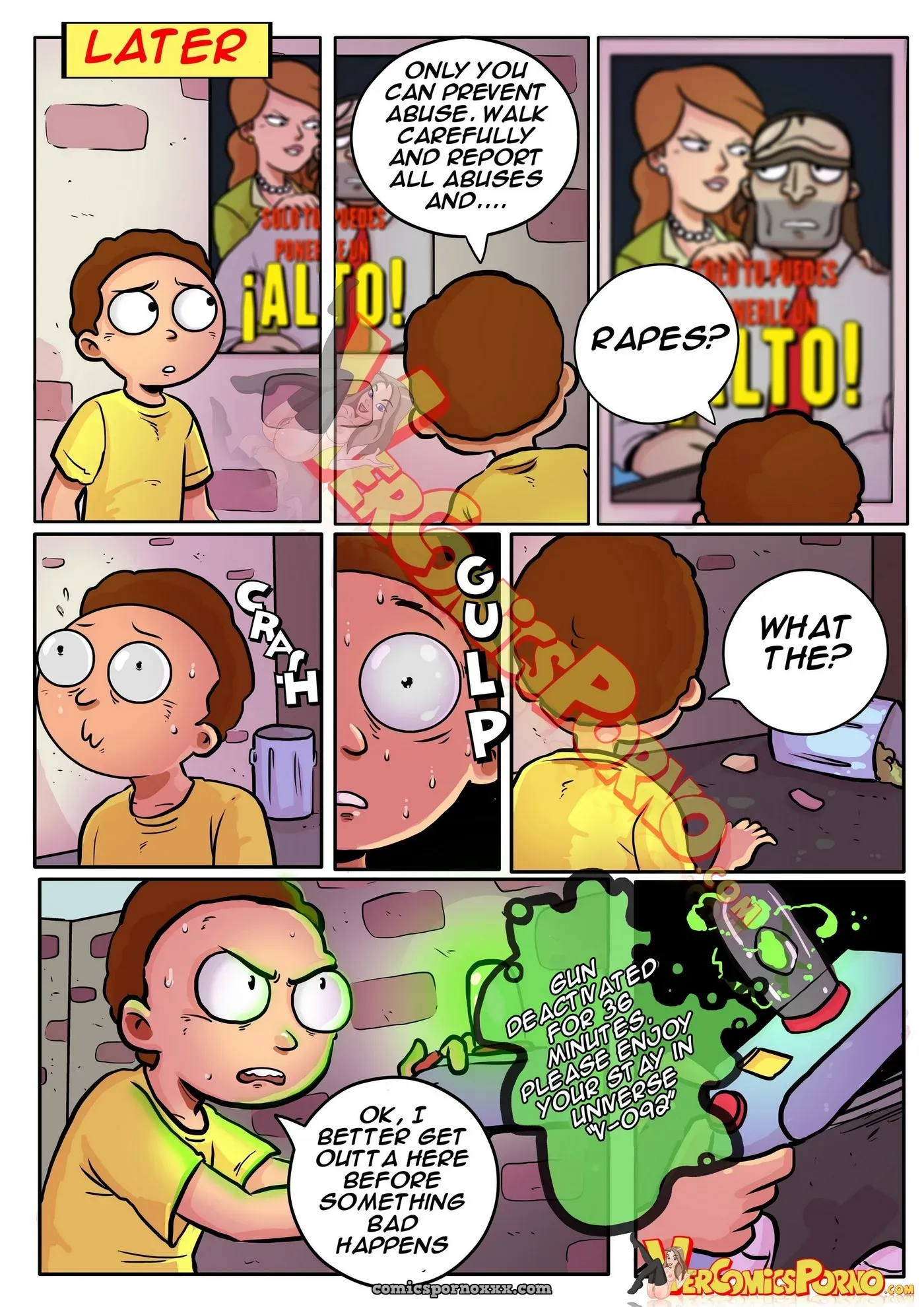 Rick & Morty Fucked Up Adventure - Page 8
