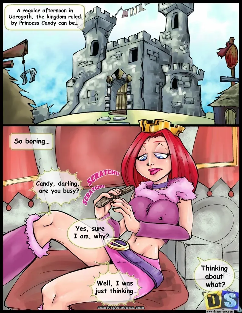 Dave The Barbarian – Explicit Art - Page 1