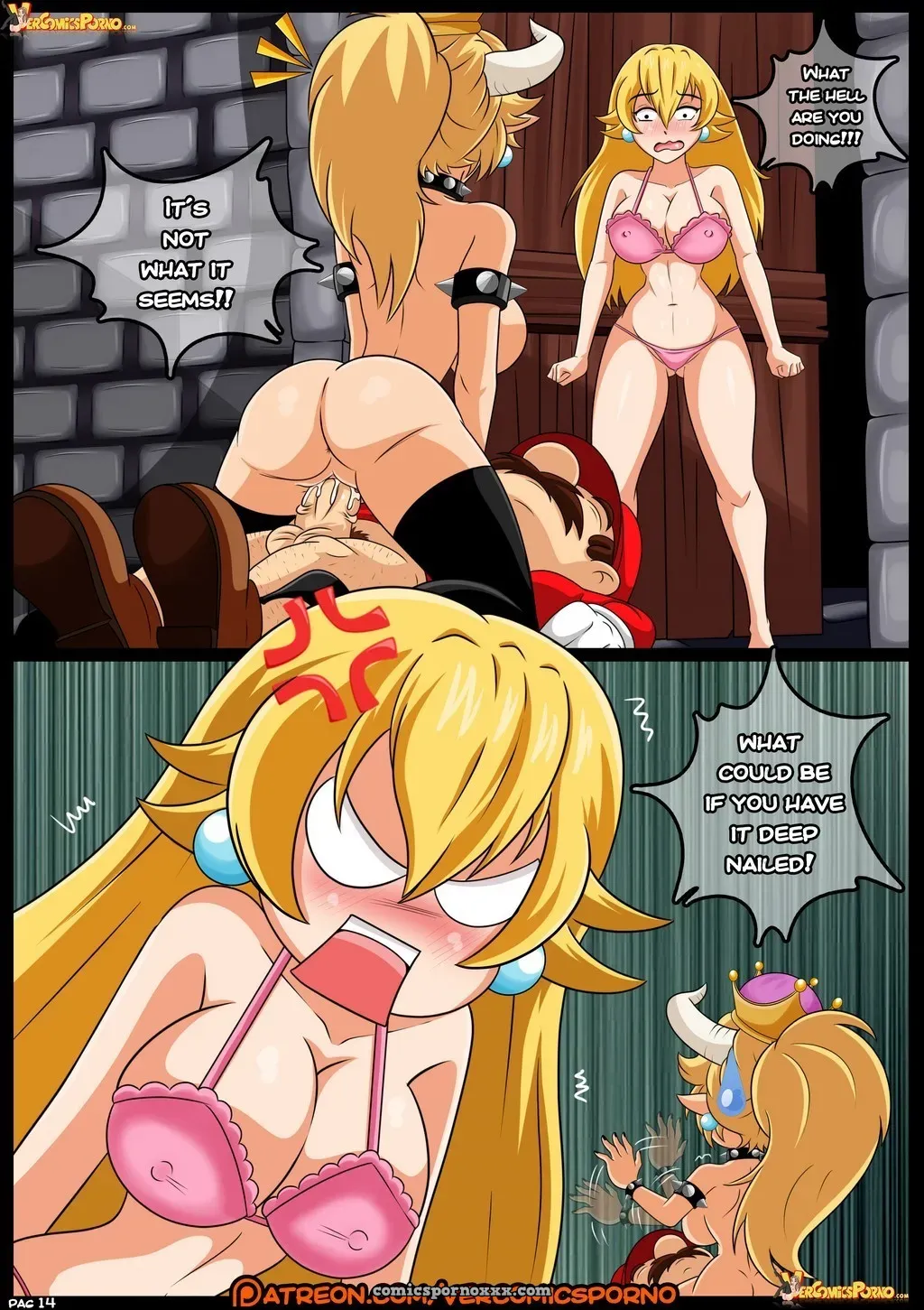 Bowsette Rescue Porn Comic - Page 15