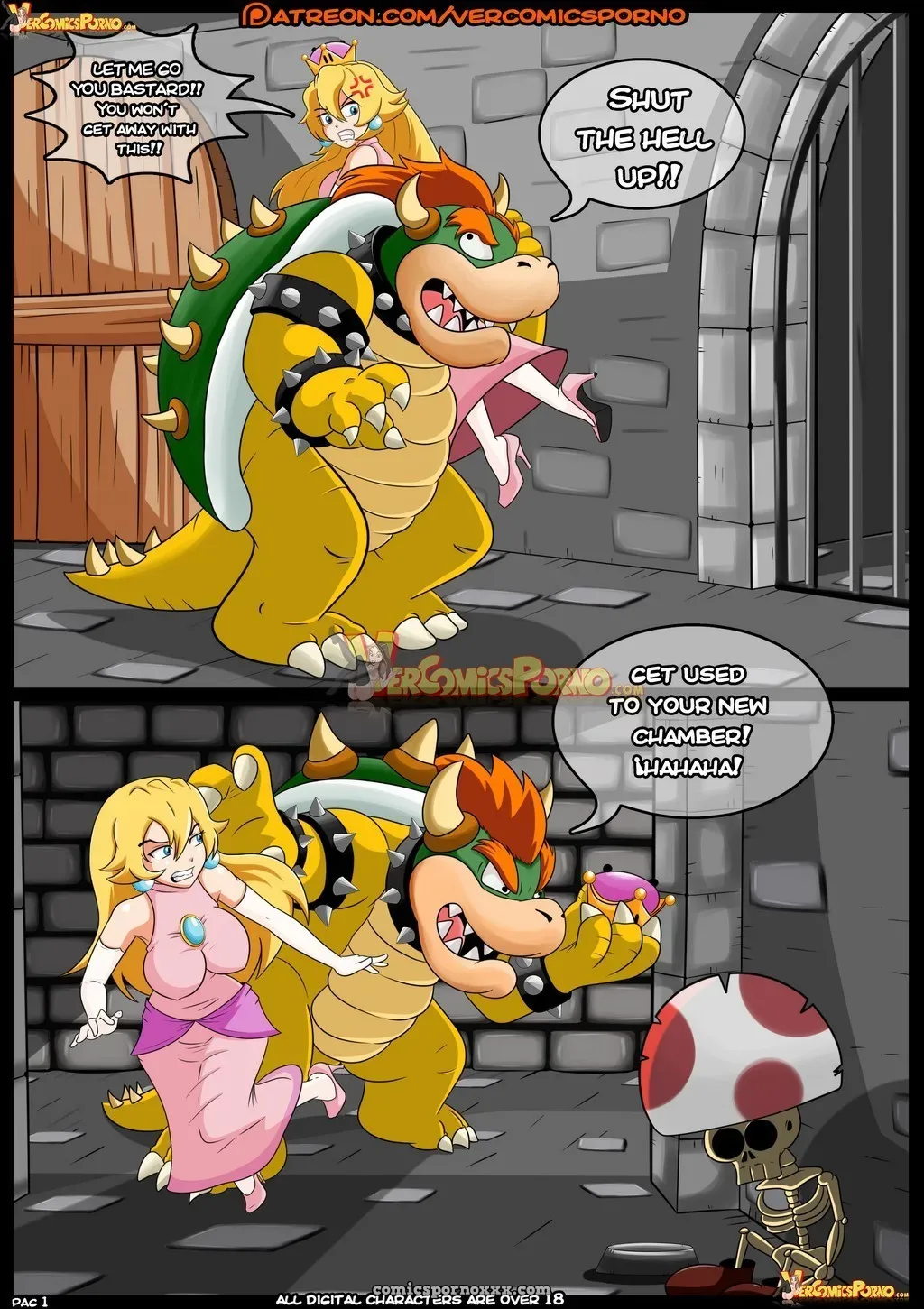 Bowsette Rescue Porn Comic - Page 2