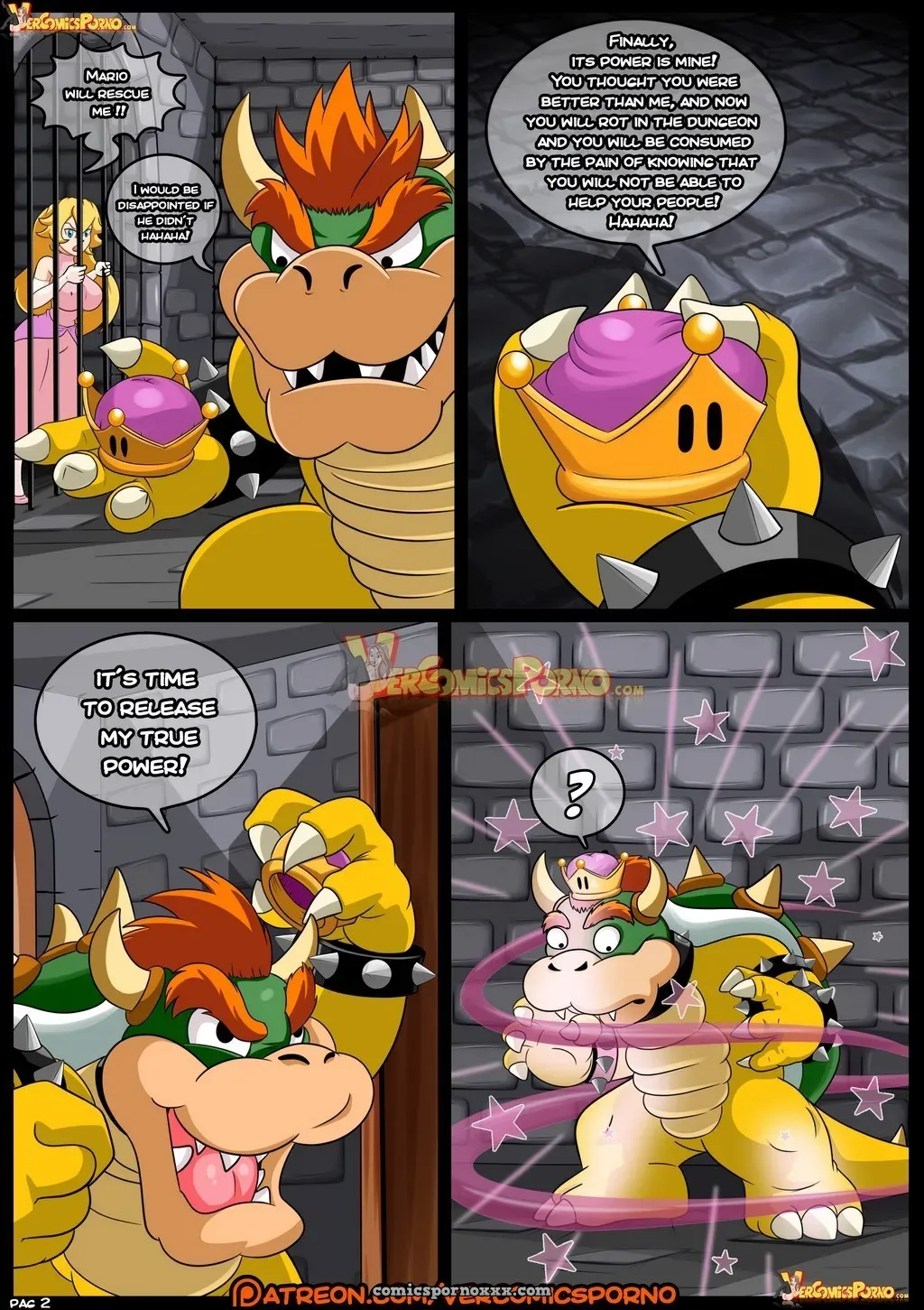 Bowsette Rescue Porn Comic - Page 3