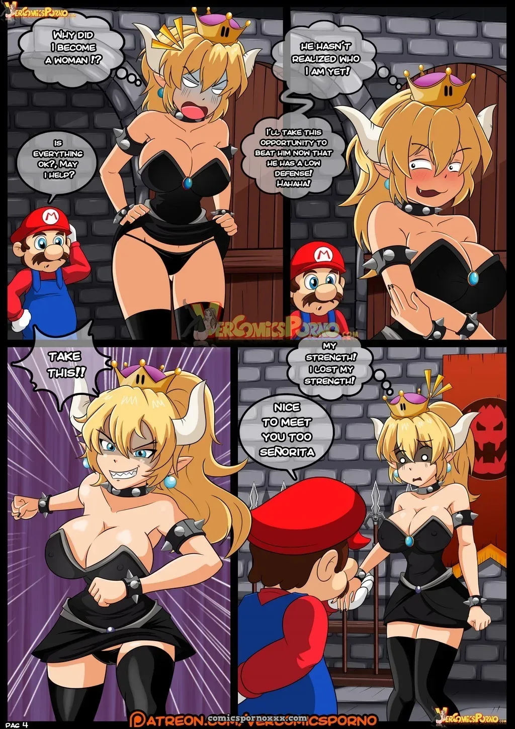 Bowsette Rescue Porn Comic - Page 5