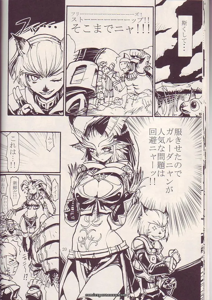 Kuroshiki Vol. 3 Final Fantasy XI Fucking Epic - Page 19