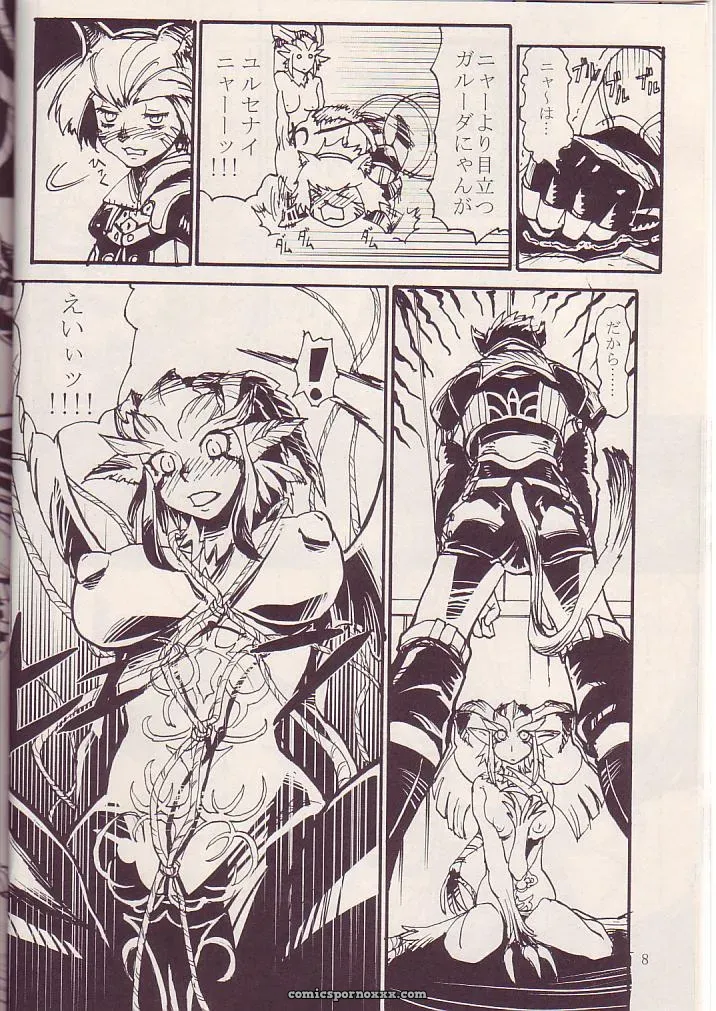 Kuroshiki Vol. 3 Final Fantasy XI Fucking Epic - Page 7