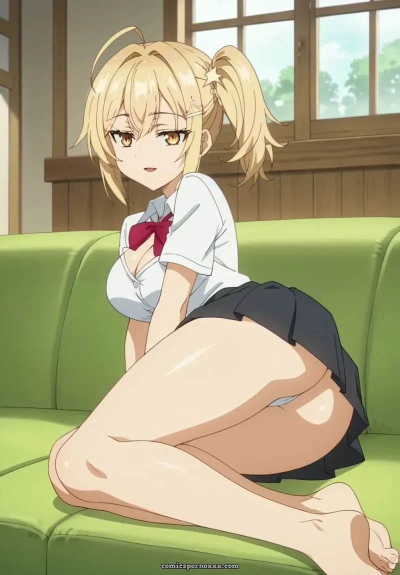Nonoa Miyamae Hentai: The Busty Blonde With a Secret - Page 12