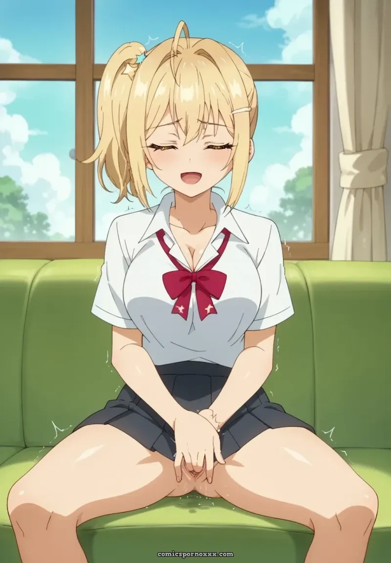 Nonoa Miyamae Hentai: The Busty Blonde With a Secret - Page 17