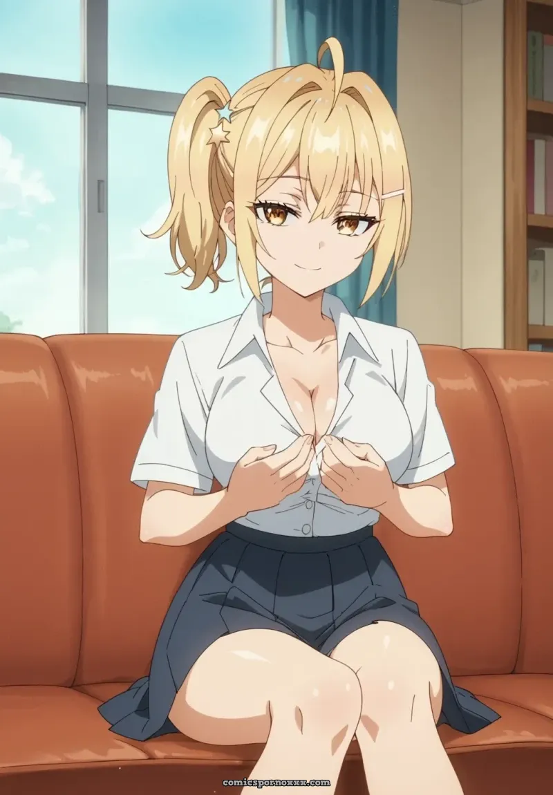 Nonoa Miyamae Hentai: The Busty Blonde With a Secret - Page 28