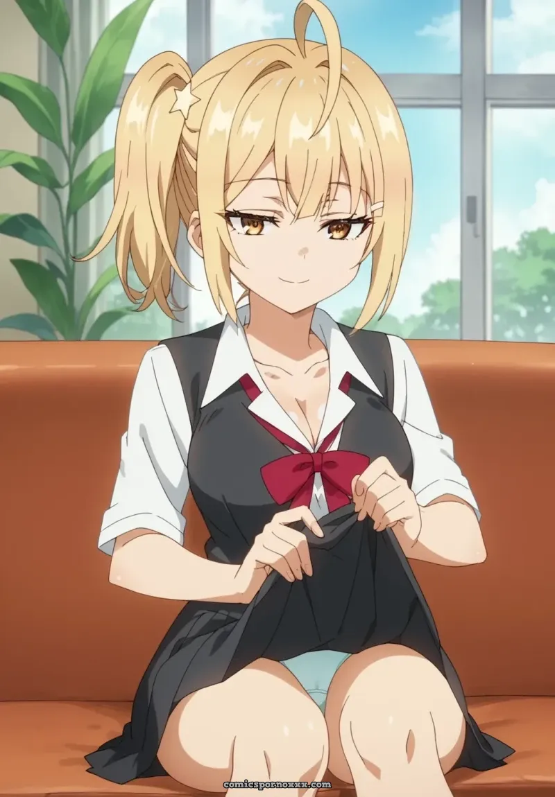 Nonoa Miyamae Hentai: The Busty Blonde With a Secret - Page 6
