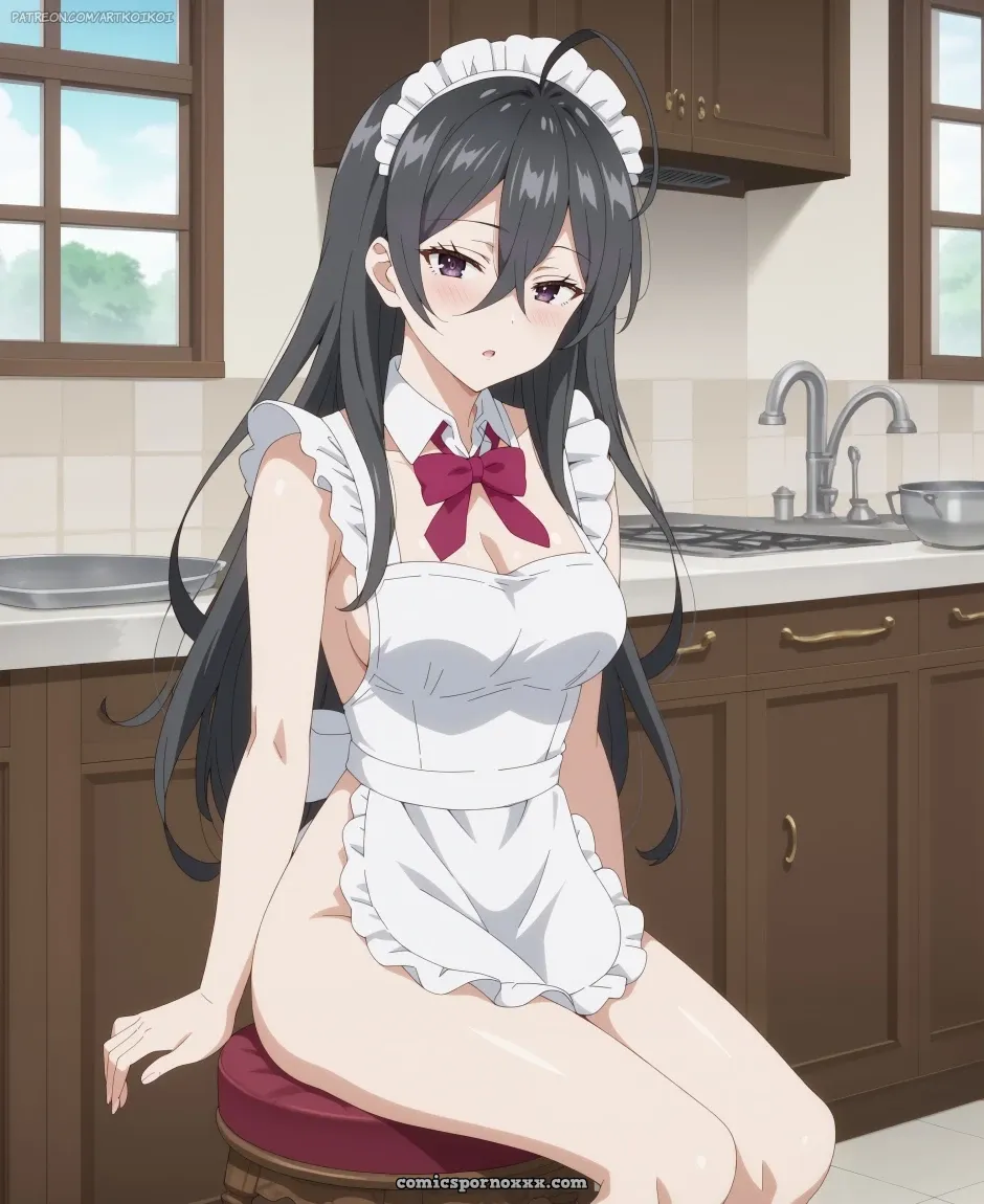 The Seductive Allure of Ayano Kimishima – A Delectable Roshidere Maid - Page 9