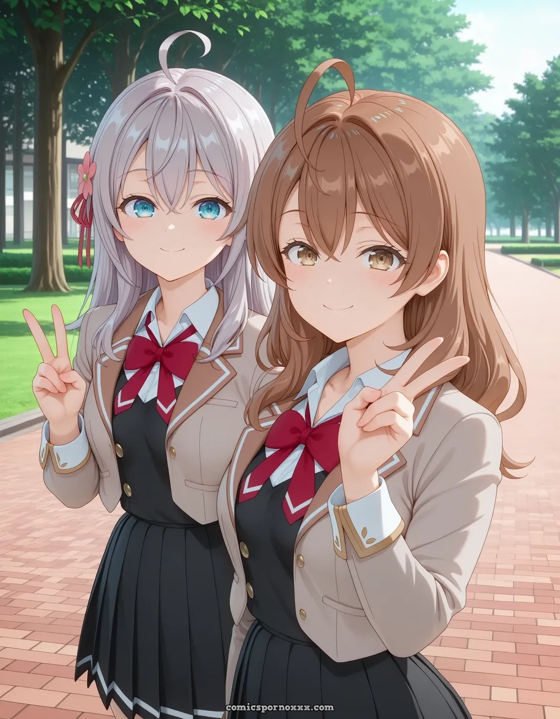 Alya x Masha Kujou Yuri - Page 1