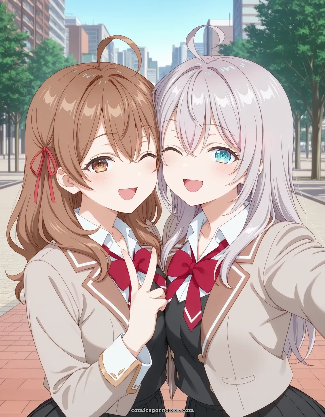 Alya x Masha Kujou Yuri - Page 3