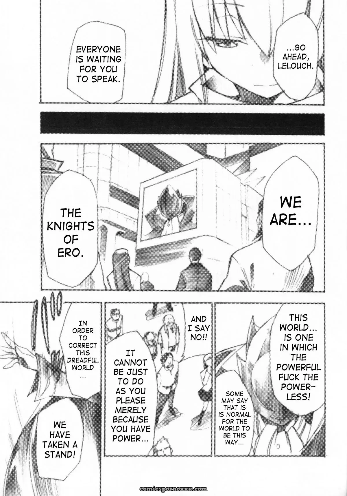 GEASS Turbo: Code Eross 3 – Waga Na Wa Ero - Page 24