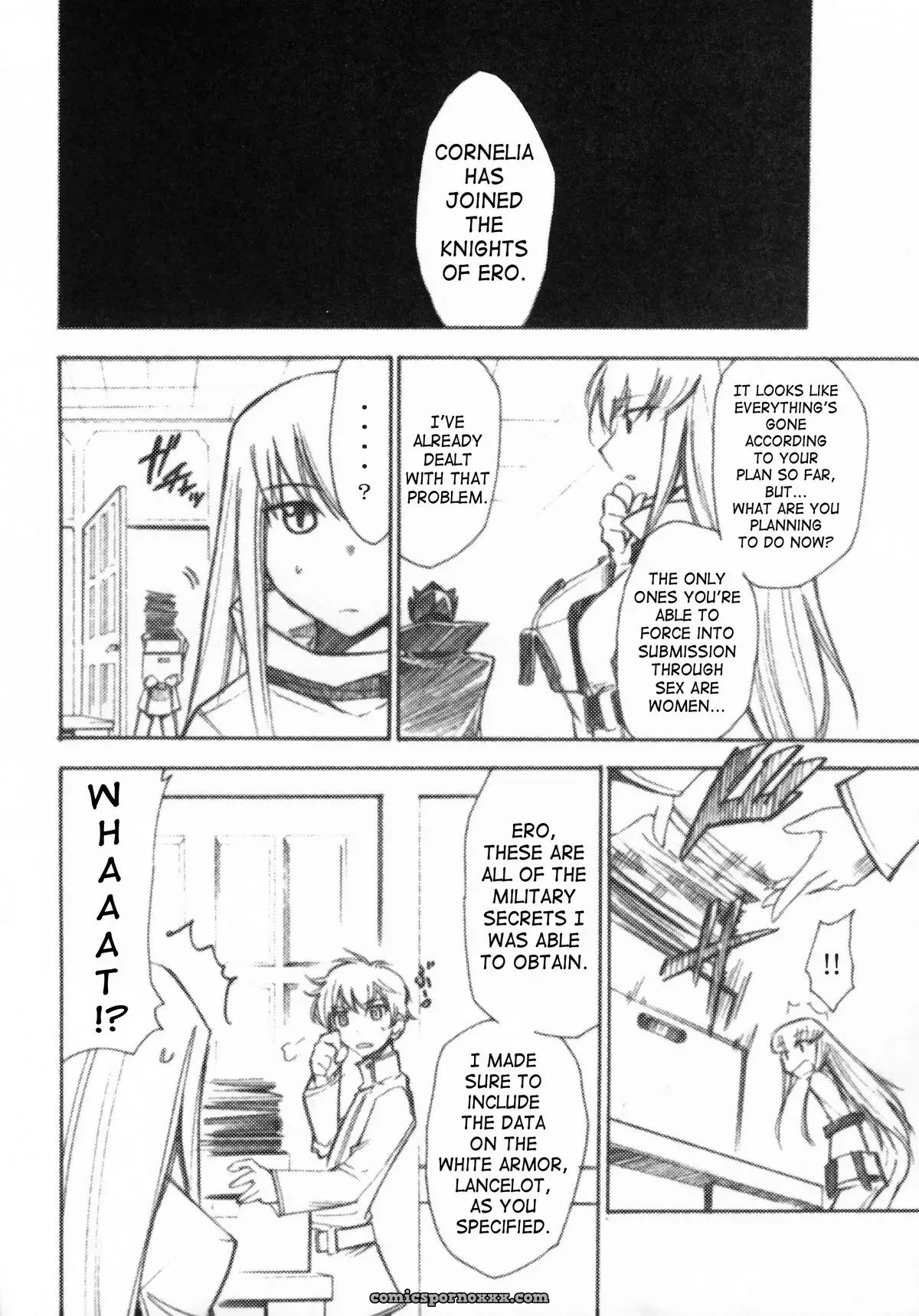 GEASS Turbo: Code Eross 3 – Waga Na Wa Ero - Page 9