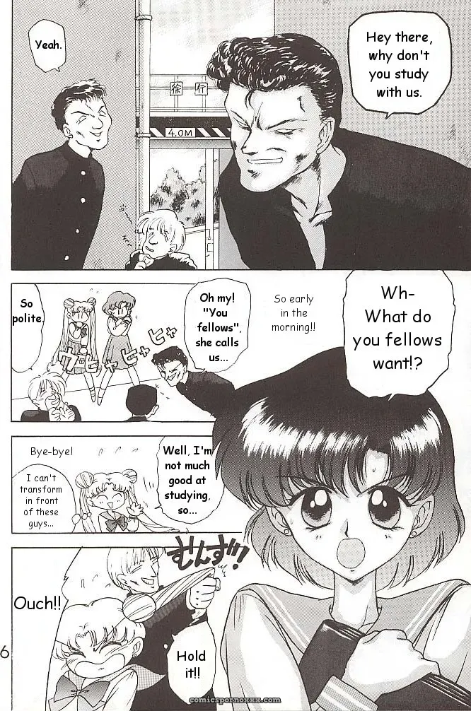 Black Dog vs Star Platinum: Bishoujo Senshi Sailor Moon - Page 105