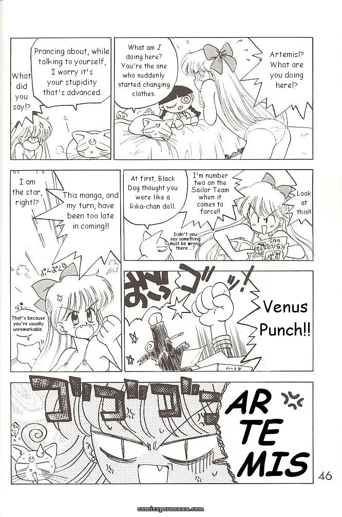 Black Dog vs Star Platinum: Bishoujo Senshi Sailor Moon - Page 45