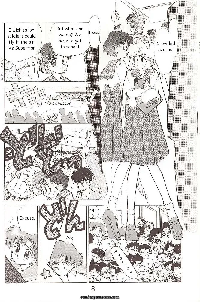Black Dog vs Star Platinum: Bishoujo Senshi Sailor Moon - Page 7