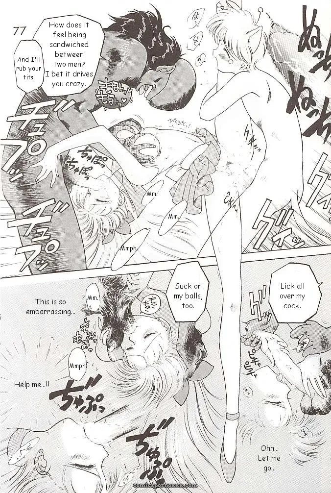Black Dog vs Star Platinum: Bishoujo Senshi Sailor Moon - Page 76