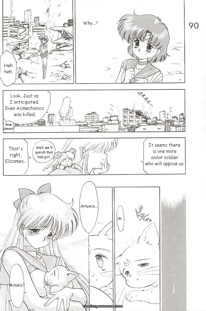 Black Dog vs Star Platinum: Bishoujo Senshi Sailor Moon - Page 89