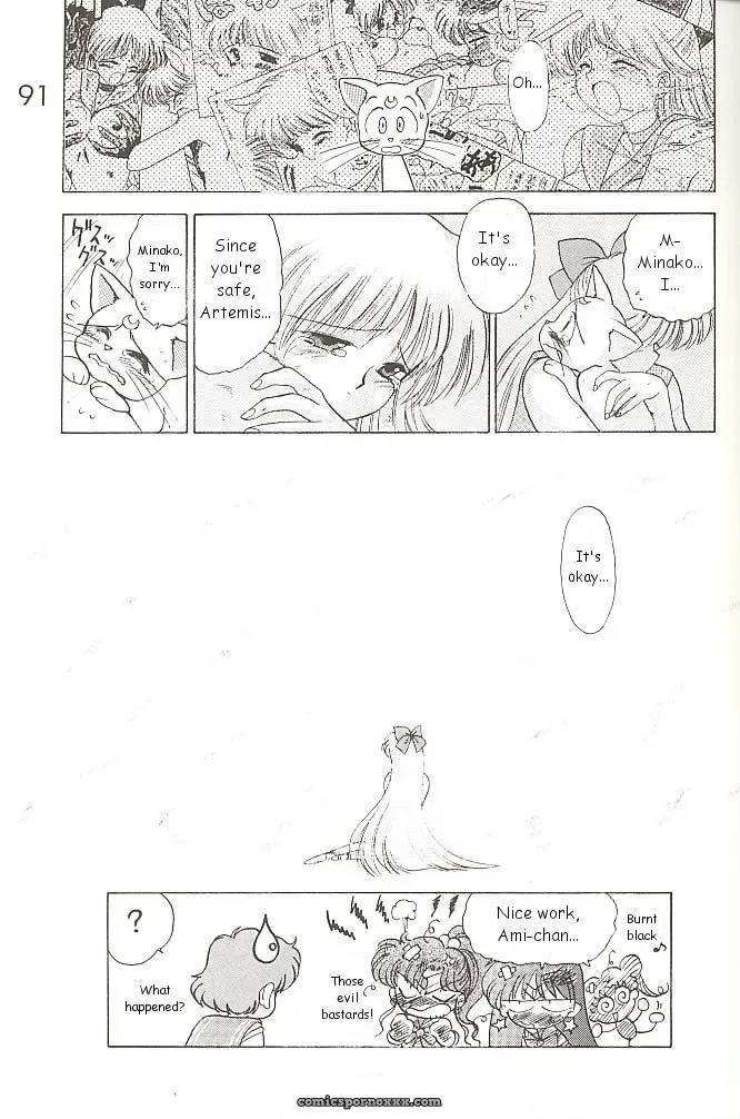 Black Dog vs Star Platinum: Bishoujo Senshi Sailor Moon - Page 90