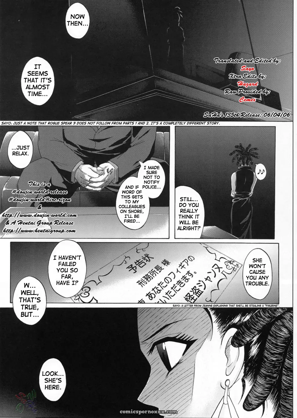 Cyclone (Reizei, Izumi): Rogue Spear 3 – Kamikaze Kaitou Jeanne - Page 2