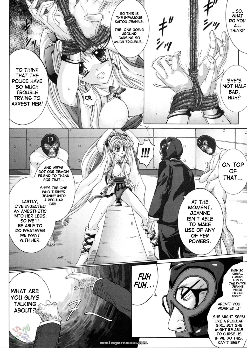 Cyclone (Reizei, Izumi): Rogue Spear 3 – Kamikaze Kaitou Jeanne - Page 23