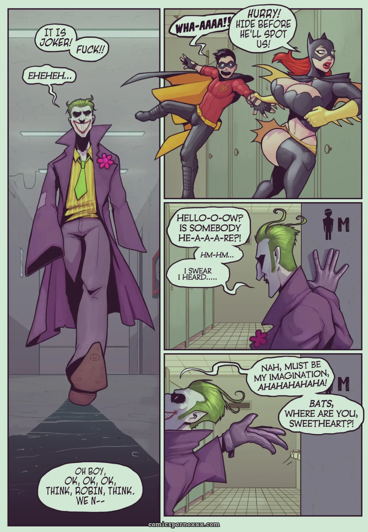 Ruined Gotham – Batgirl Loves Robin - Page 4