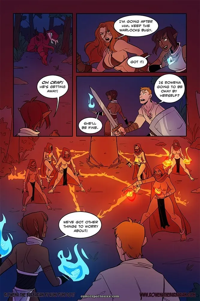 Rowena The Barbarian – Kumi Pumi - Page 17