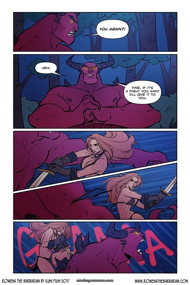 Rowena The Barbarian – Kumi Pumi - Page 20