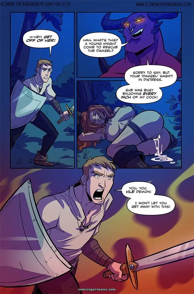 Rowena The Barbarian – Kumi Pumi - Page 31