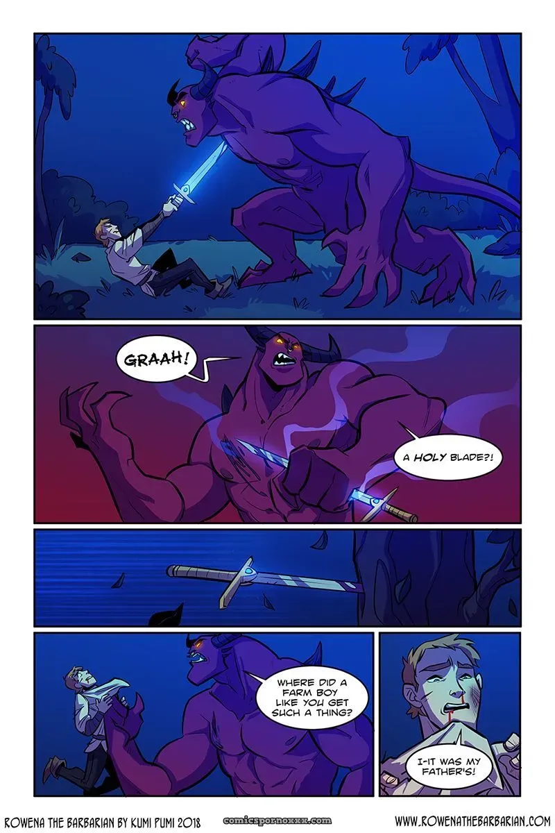Rowena The Barbarian – Kumi Pumi - Page 33