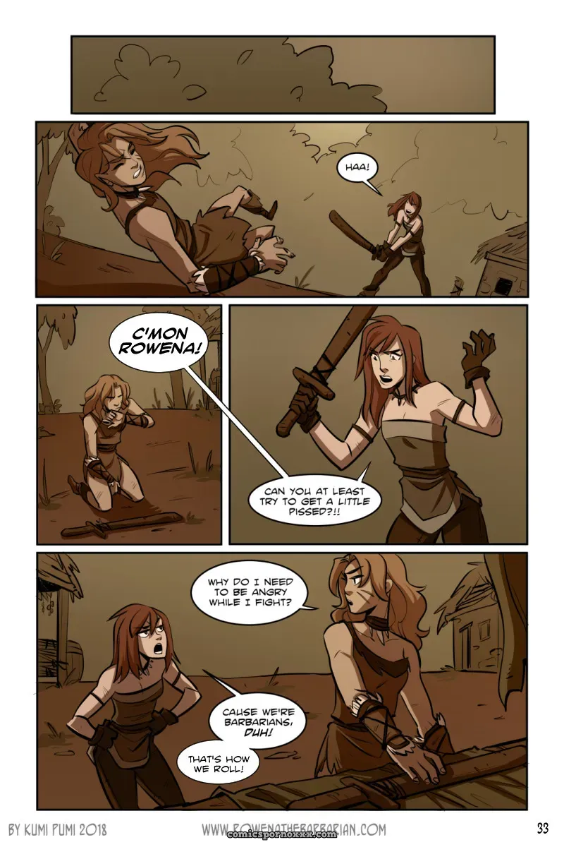 Rowena The Barbarian – Kumi Pumi - Page 35