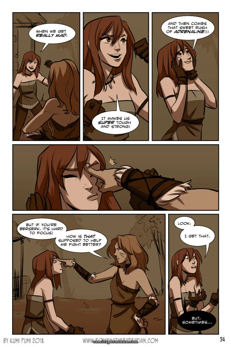 Rowena The Barbarian – Kumi Pumi - Page 36