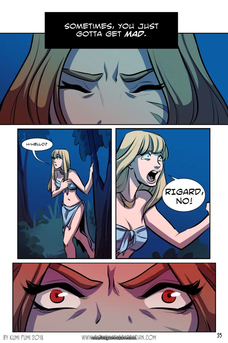 Rowena The Barbarian – Kumi Pumi - Page 37