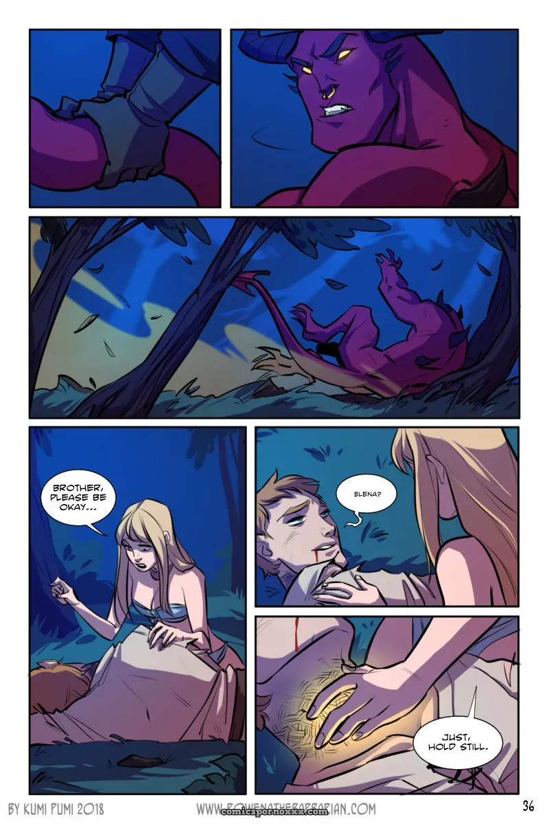Rowena The Barbarian – Kumi Pumi - Page 38